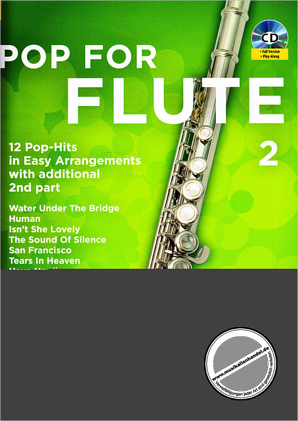 Titelbild für ED 22576 - Pop for Flute 2