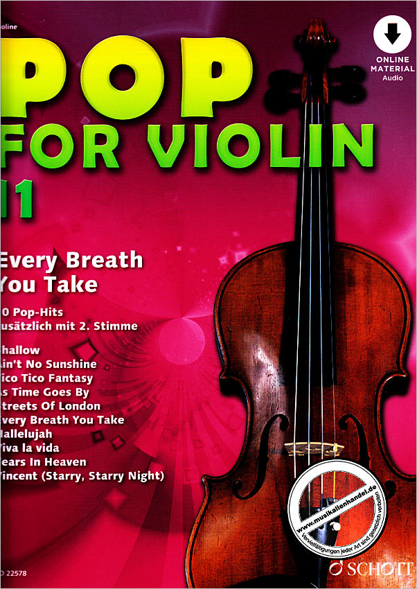 Titelbild für ED 22578 - Pop for Violin 11