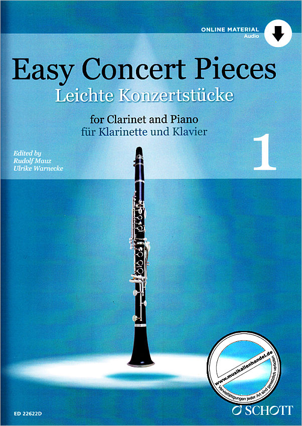 Titelbild für ED 22622D - Easy Concert pieces 1
