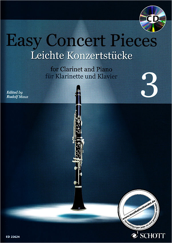 Titelbild für ED 22624 - Easy Concert pieces 3