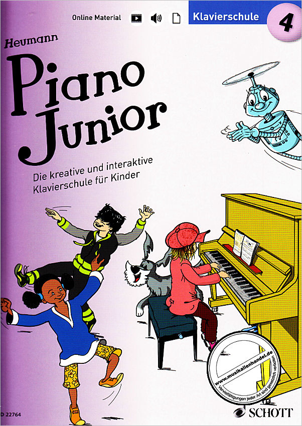 Titelbild für ED 22764 - Piano junior 4