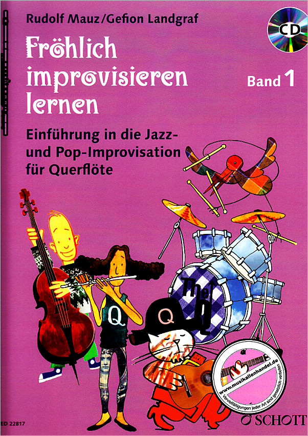 Titelbild für ED 22817 - Fröhlich improvisieren lernen