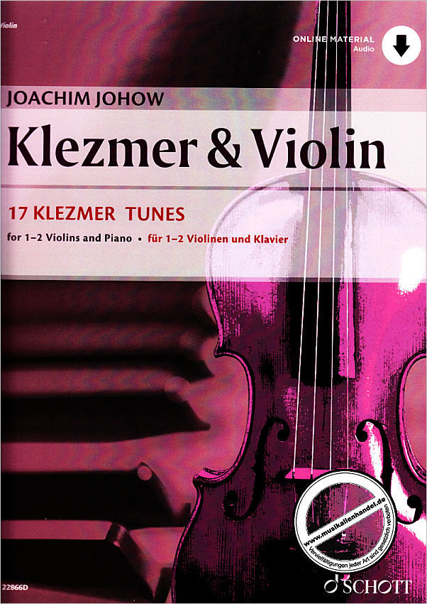 Titelbild für ED 22866 - Klezmer + Violin