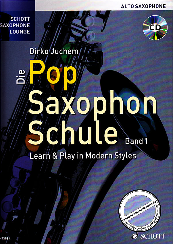 Titelbild für ED 22931 - Die Pop Saxophon Schule 1