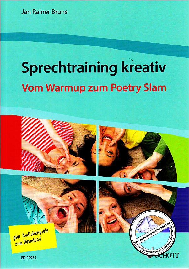 Titelbild für ED 22955 - Sprechtraining kreativ - Vom Warmup zum Poetry Slam