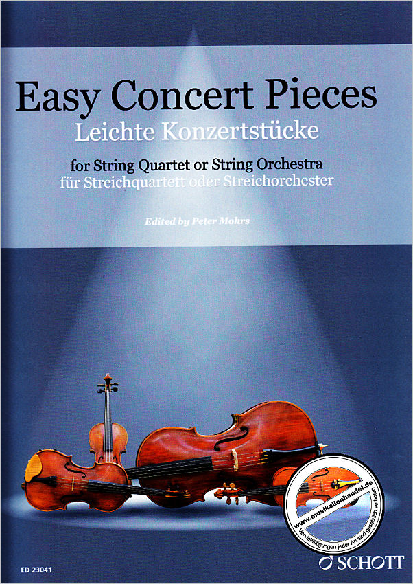 Titelbild für ED 23041 - Easy concert pieces