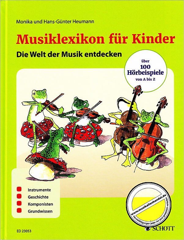 Titelbild für ED 23053 - Musiklexikon für Kinder