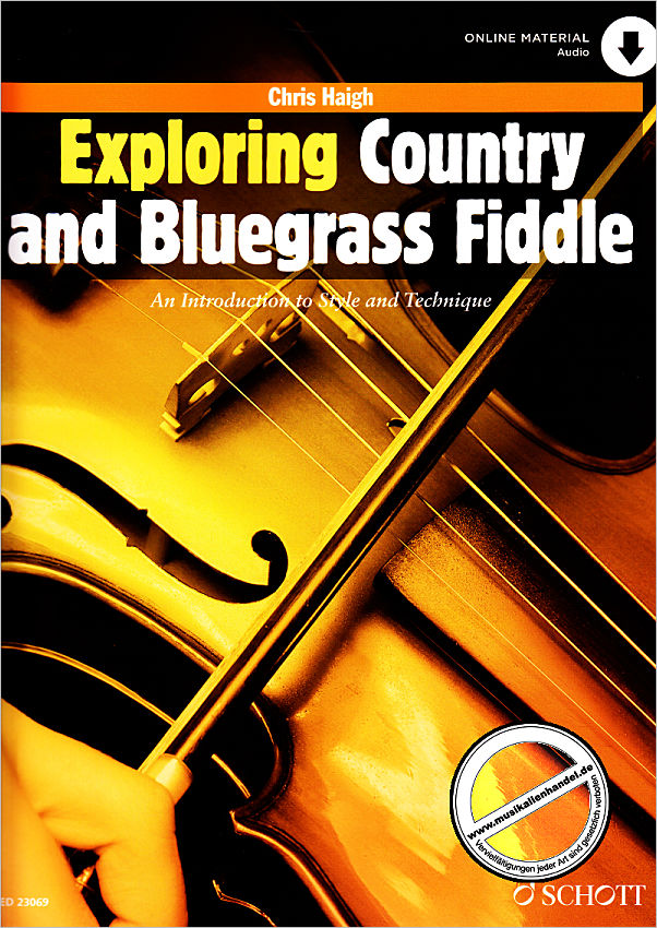 Titelbild für ED 23069 - Exploring country and bluegrass fiddle