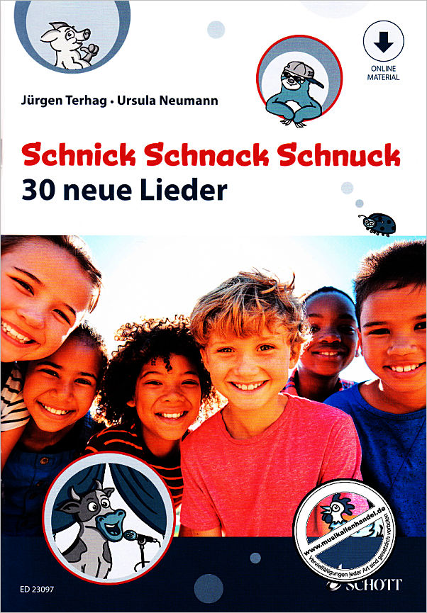Titelbild für ED 23097 - Schnick Schnack Schnuck | 30 neue Lieder