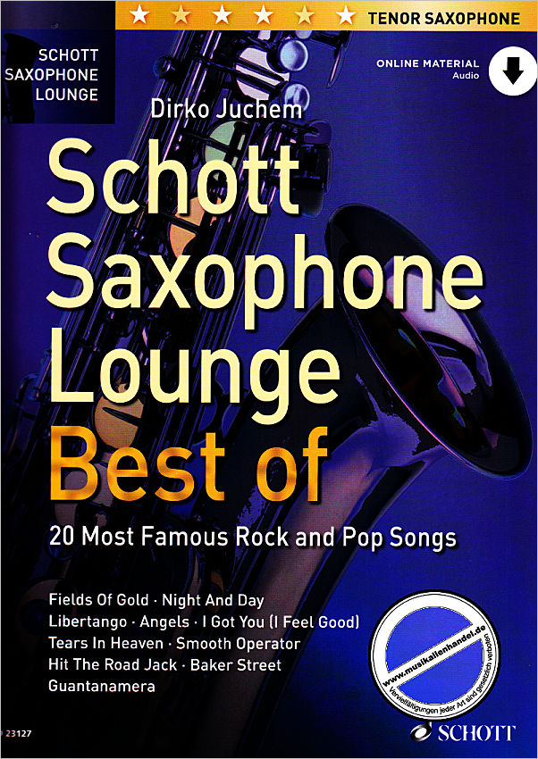 Titelbild für ED 23127 - Schott Saxophone Lounge - Best of