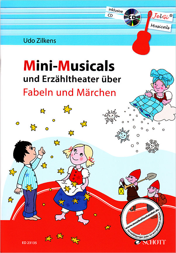 Titelbild für ED 23135 - Mini Musicals und Erzähltheater über Fabeln und Märchen