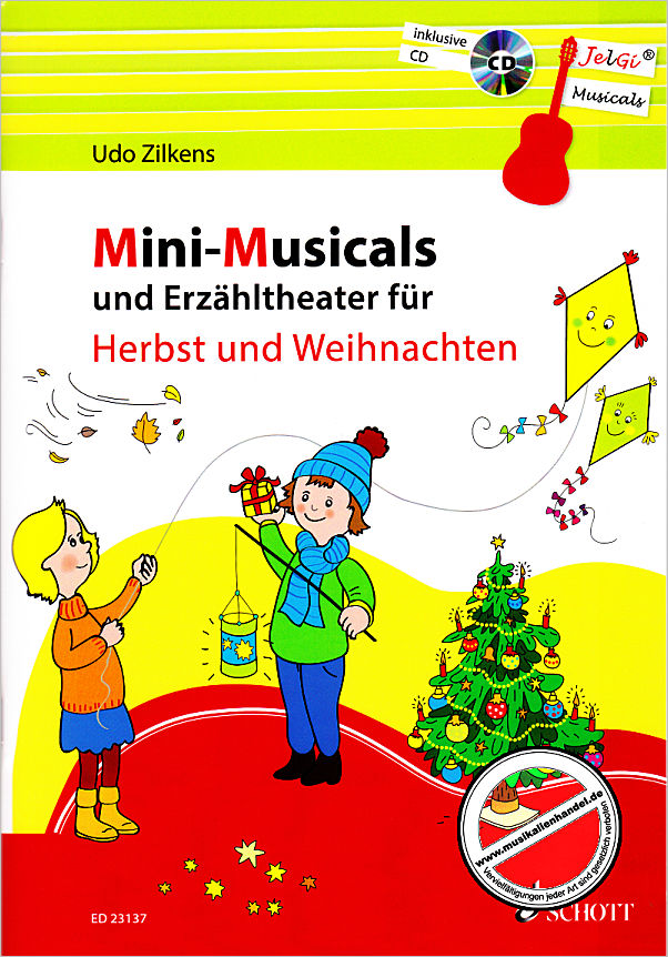 Titelbild für ED 23137 - Mini Musicals und Erzähltheater für Herbst und Weihnachten