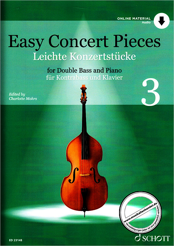 Titelbild für ED 23148 - Easy Concert pieces 3