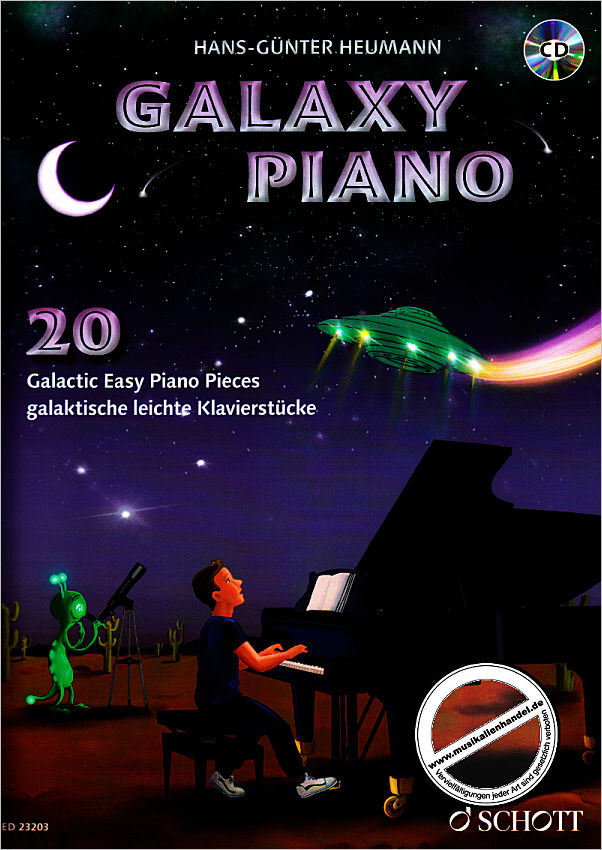 Titelbild für ED 23203 - Galaxy piano