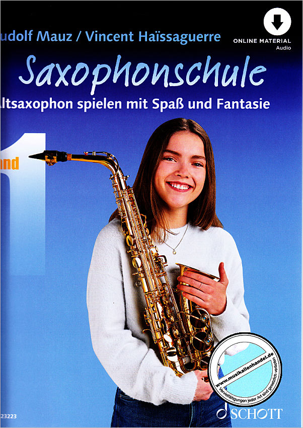 Titelbild für ED 23223 - Saxophonschule 1