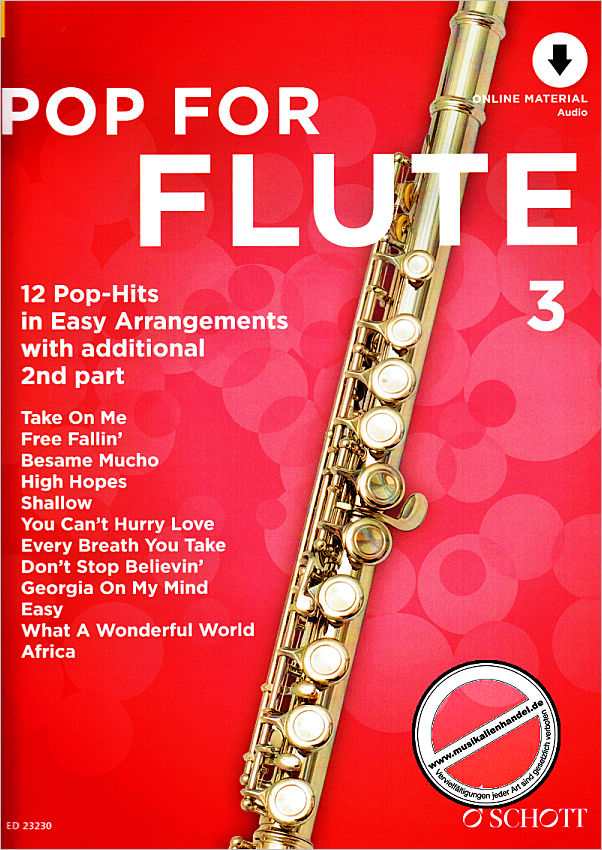 Titelbild für ED 23230 - Pop for Flute 2