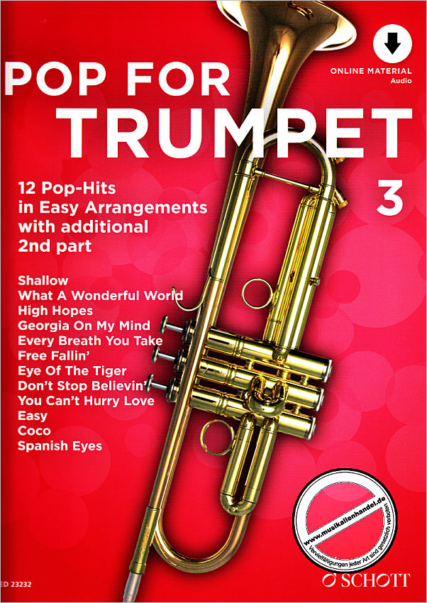 Titelbild für ED 23232 - Pop for trumpet 3