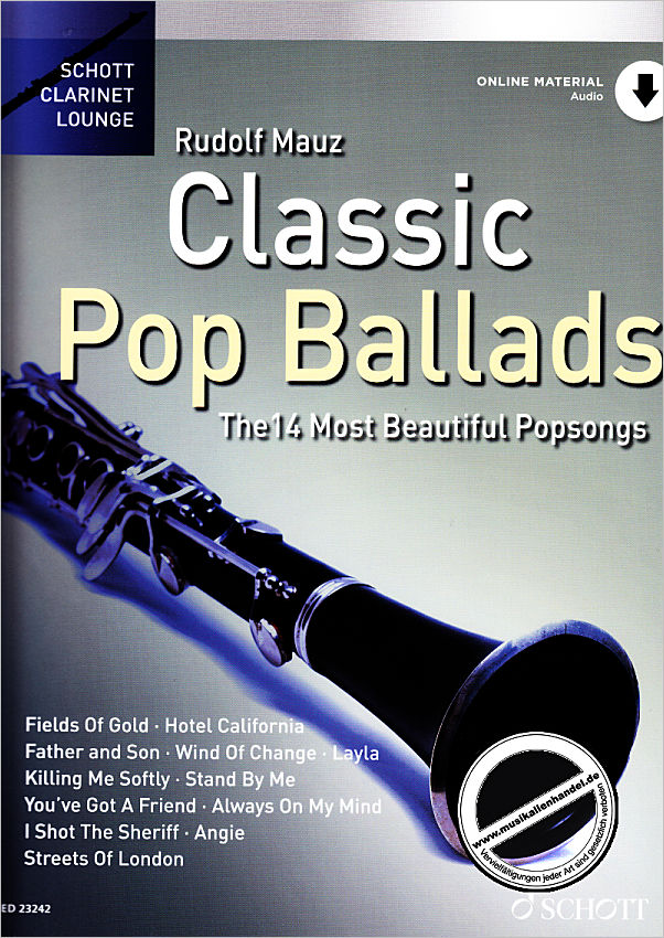 Titelbild für ED 23242 - Classic Pop ballads
