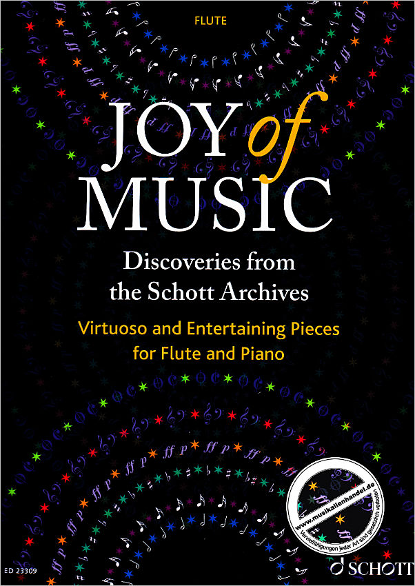 Titelbild für ED 23309 - Joy of music | Entdeckungen aus dem Verlagsarchiv Schott