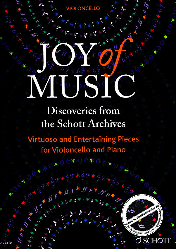 Titelbild für ED 23310 - Joy of music | Entdeckungen aus dem Verlagsarchiv Schott