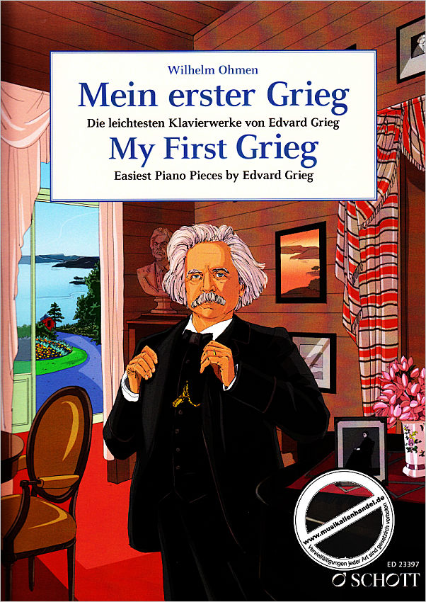 Titelbild für ED 23397 - Mein erster Grieg