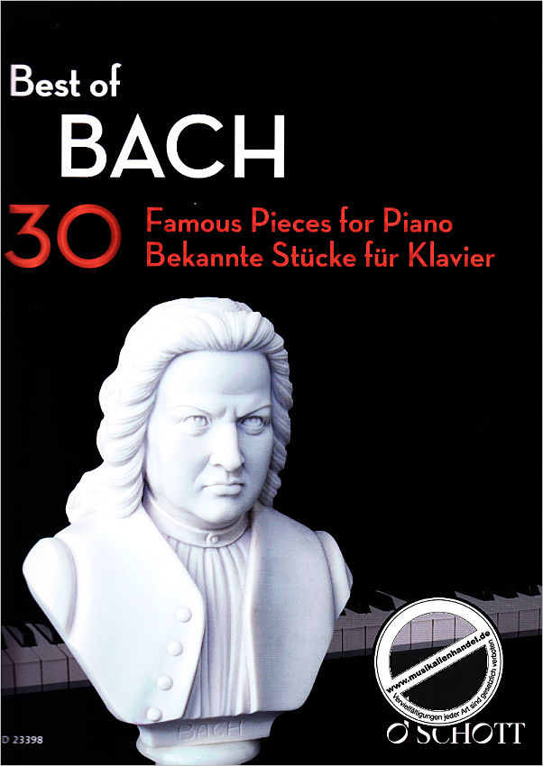 Titelbild für ED 23398 - Best of Bach