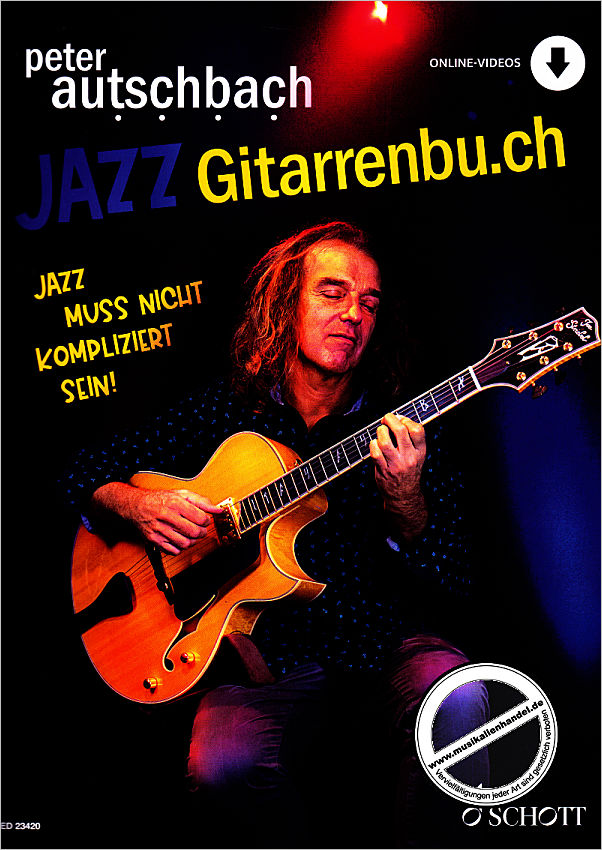 Titelbild für ED 23420 - Jazz Gitarrenbu.ch | Jazz muss nicht kompliziert sein