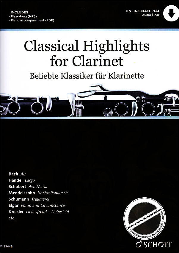 Titelbild für ED 23449 - Classical highlights