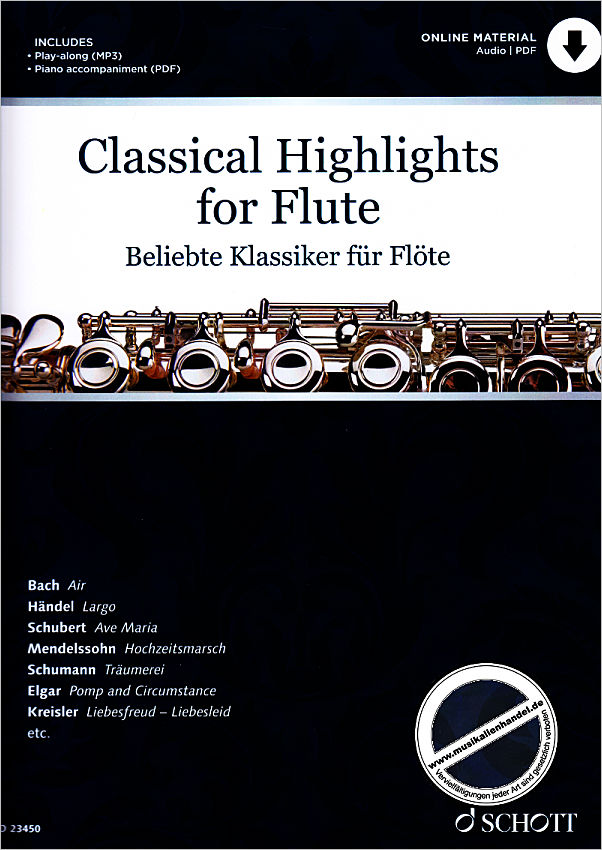 Titelbild für ED 23450 - Classical highlights