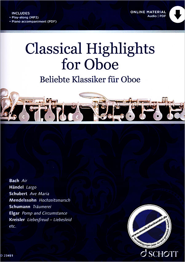 Titelbild für ED 23451 - Classical highlights