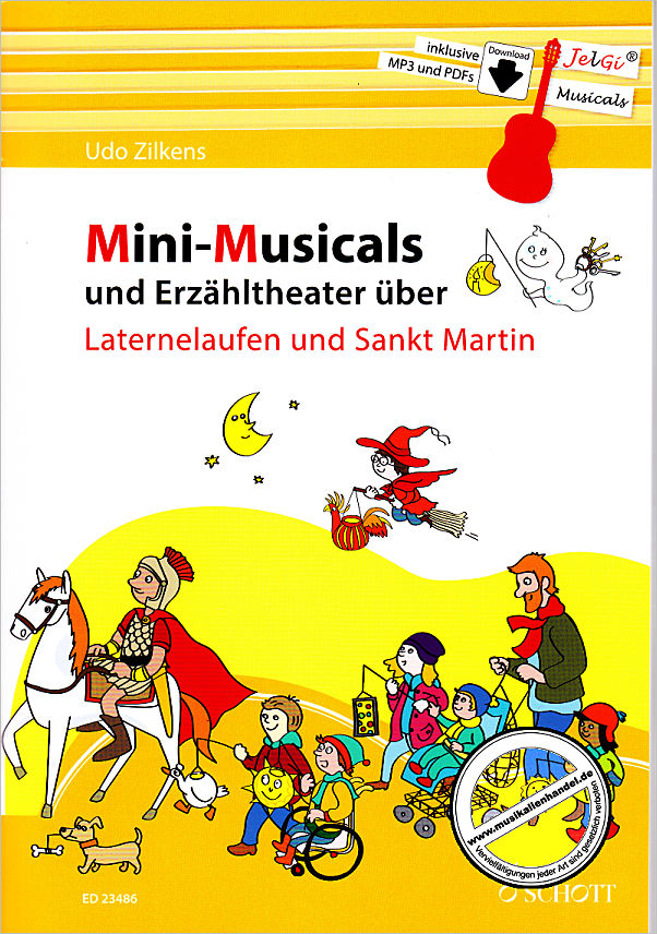 Titelbild für ED 23486 - Mini Musicals und Erzähltheater über Laternenlaufen und Sankt Martin