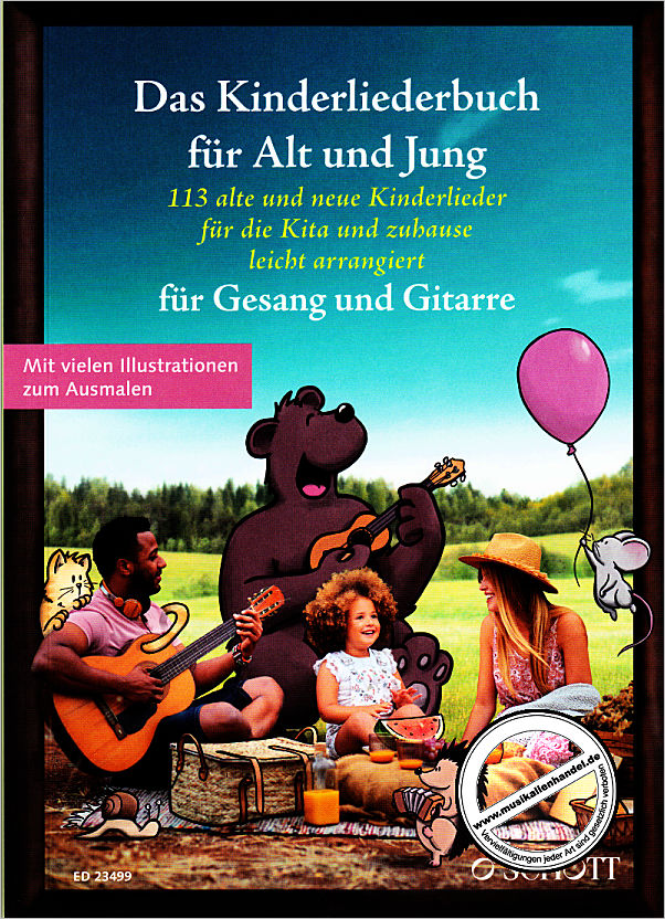 Titelbild für ED 23499 - Das Kinderliederbuch für Alt und Jung