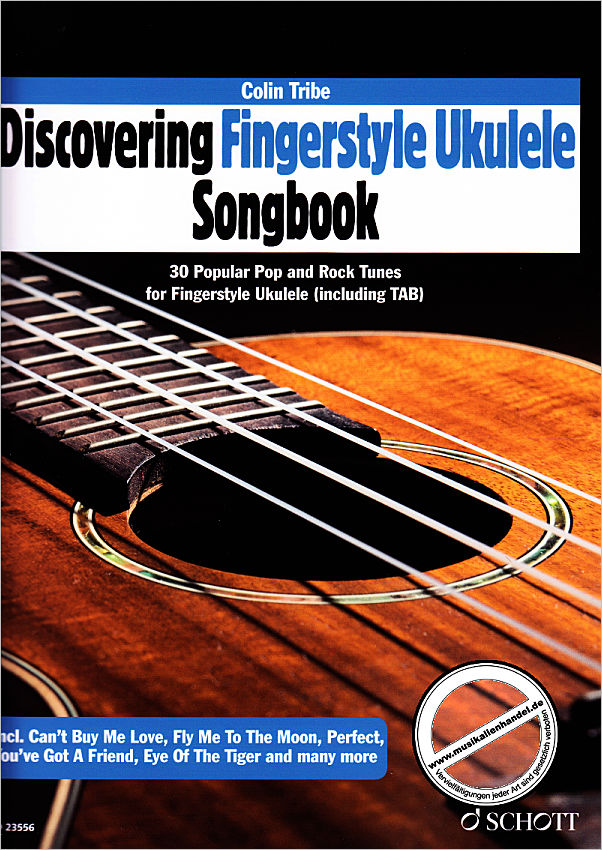 Titelbild für ED 23556 - Discovering Fingerstyle Ukulele - Songbook