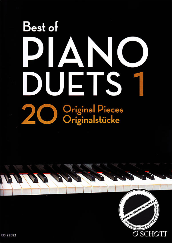 Titelbild für ED 23582 - Best of piano duets 1