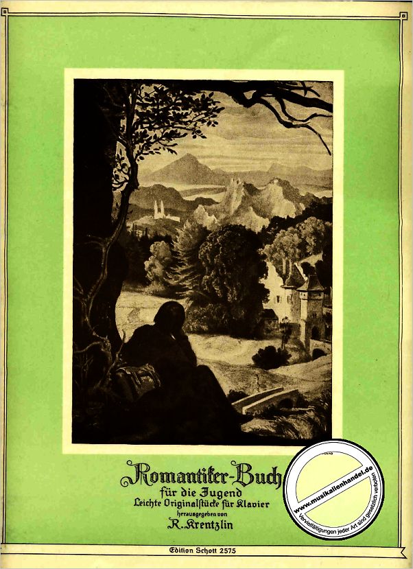 Titelbild für ED 2575 - ROMANTIKERBUCH FUER DIE JUGEND