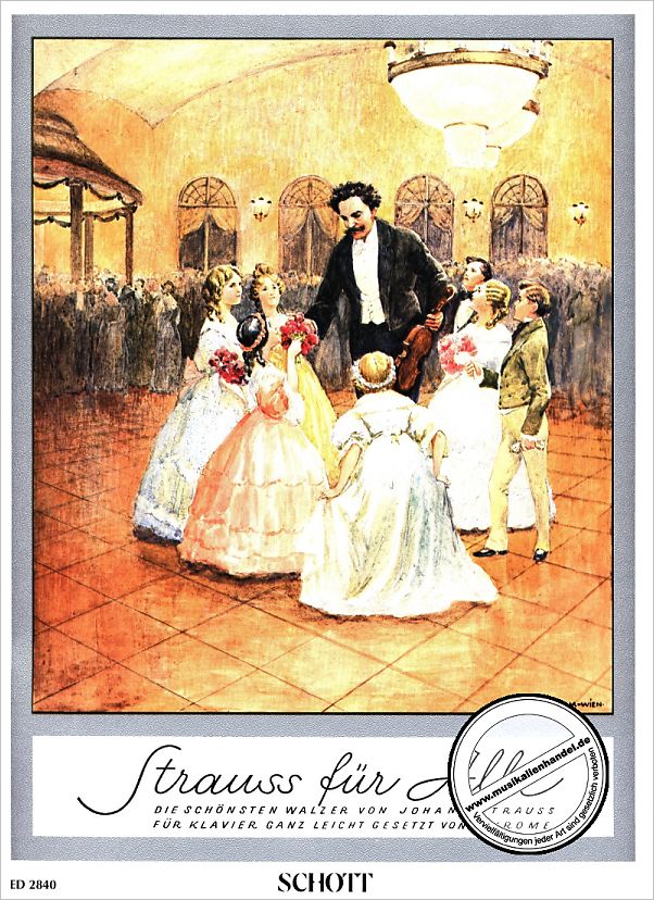 Titelbild für ED 2840 - STRAUSS FUER ALLE