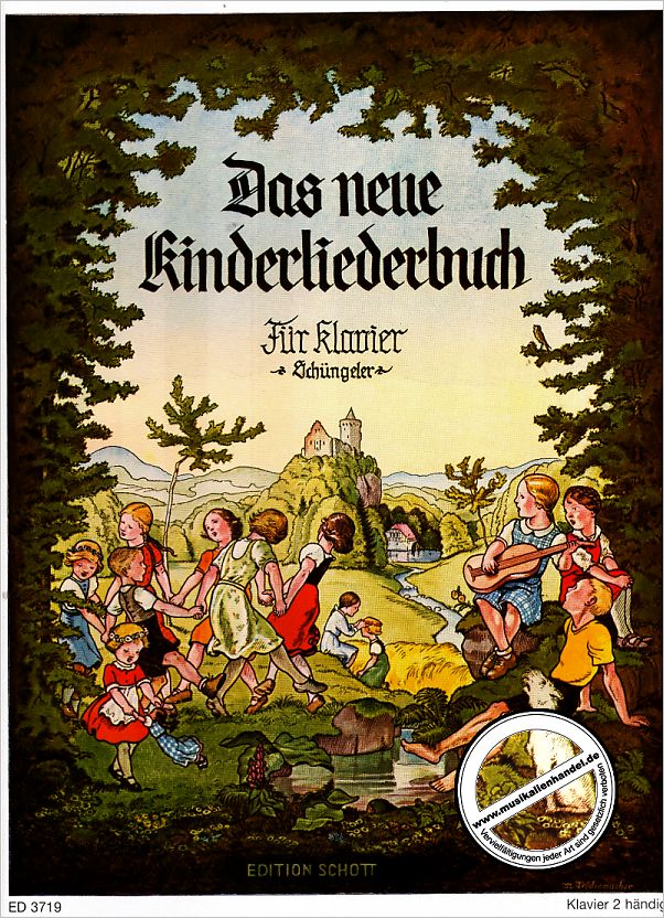 Titelbild für ED 3719 - DAS NEUE KINDERLIEDERBUCH