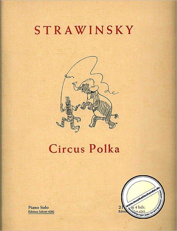 Titelbild für ED 4282 - CIRCUS POLKA