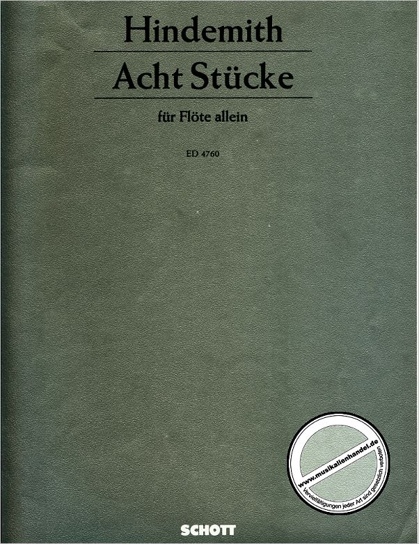 Titelbild für ED 4760 - 8 STUECKE (1927)