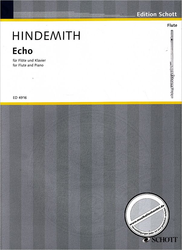 Titelbild für ED 4916 - ECHO (1942)