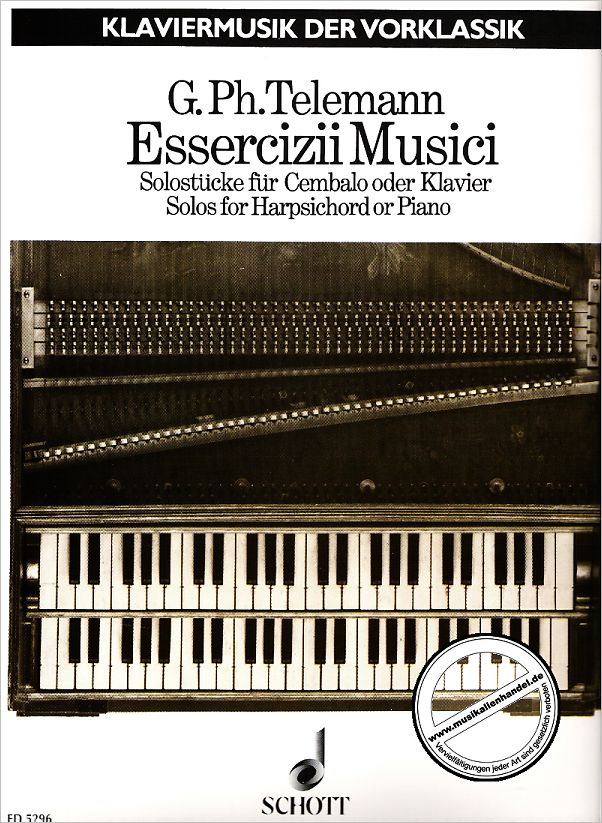 Titelbild für ED 5296 - ESSERCIZII MUSICI / SOLOSTUECKE