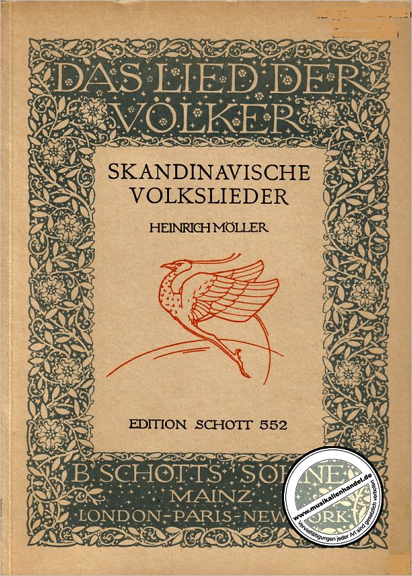 Titelbild für ED 552 - DAS LIED DER VOELKER 2 - SKANDINAWISCHE