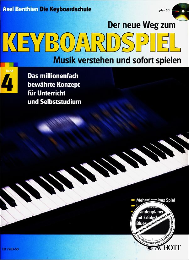Titelbild für ED 7283-50 - DER NEUE WEG ZUM KEYBOARDSPIEL 4