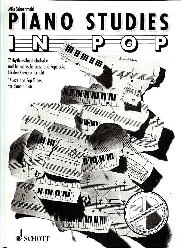 Titelbild für ED 7304 - PIANO STUDIES IN POP