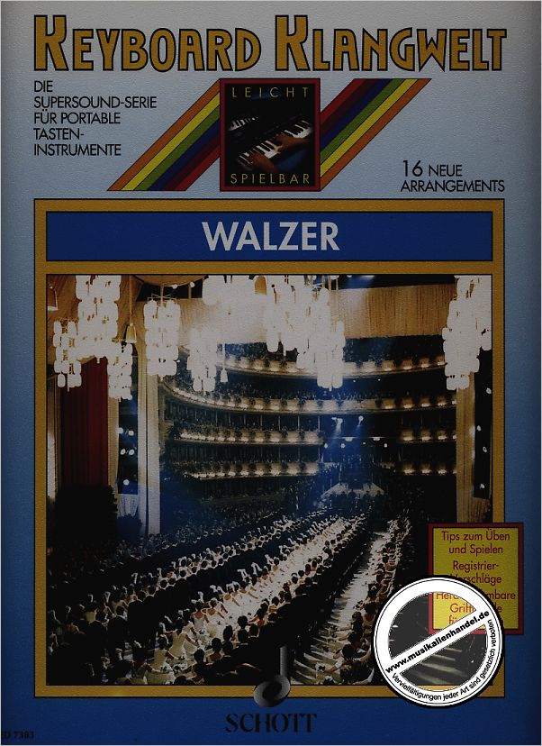 Titelbild für ED 7383 - WALZER