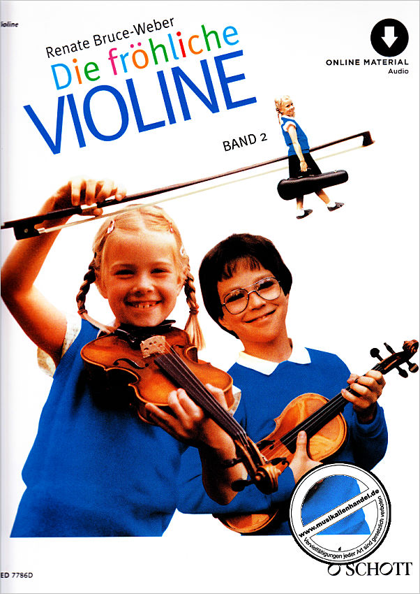Titelbild für ED 7786D - Die fröhliche Violine 2