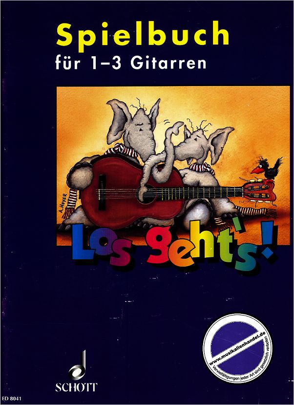 Titelbild für ED 8041 - LOS GEHT'S - SPIELBUCH / Spielheft