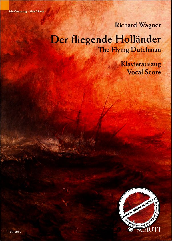 Titelbild für ED 8065 - DER FLIEGENDE HOLLAENDER