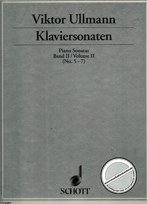 Titelbild für ED 8282 - SONATEN BD 2 SONATEN 5 - 7