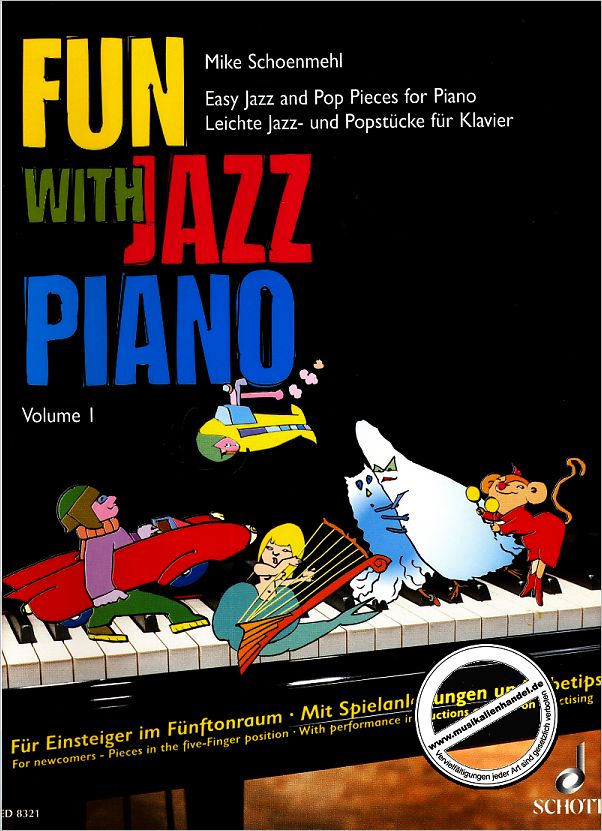 Titelbild für ED 8321 - FUN WITH JAZZ PIANO 1